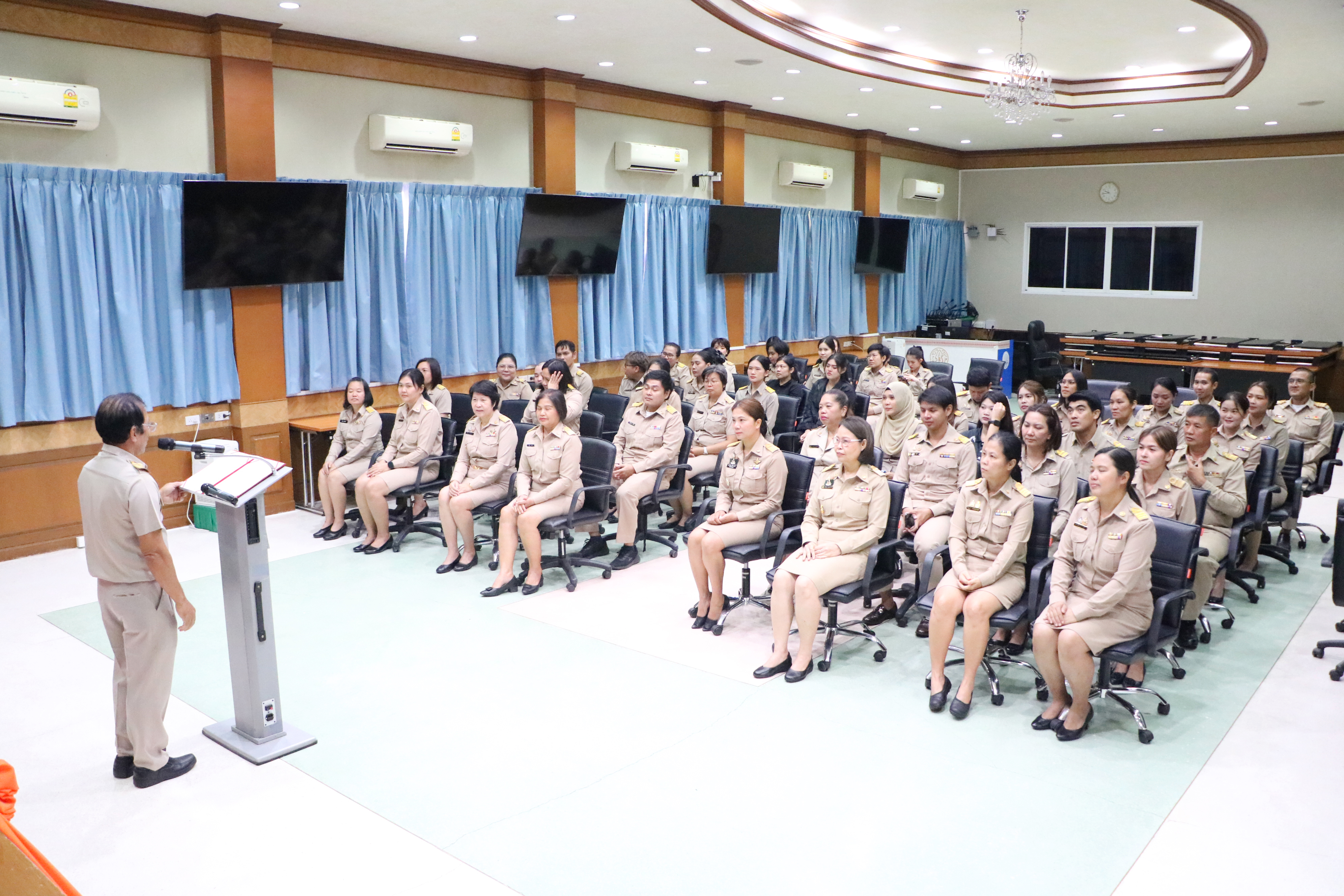 title - กองการเจ้าหน้าที่ ส.ป.ก. ประกาศเจตนารมณ์มุ่งสู่ “องค์กรคุณธรรมต้นแบบ” เสริมสร้างวัฒนธรรมสุจริตและธรรมาภิบาลในองค์กร